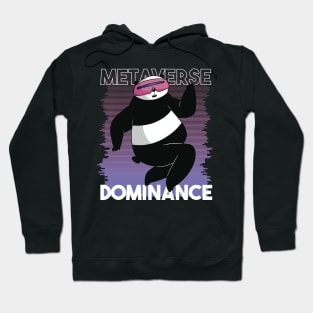 Metaverse Panda Dance Gift Idea Hoodie